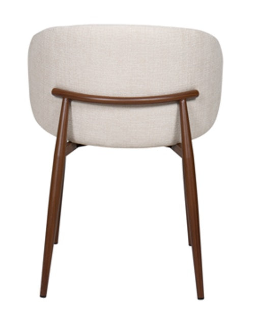 Silla de comedor nordica Lynn Beige